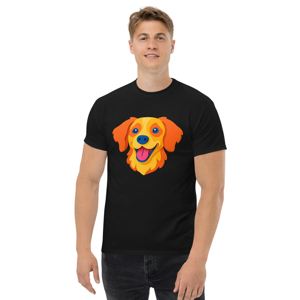 Brittany Dog in paper cutout style with bright colors - Image 8