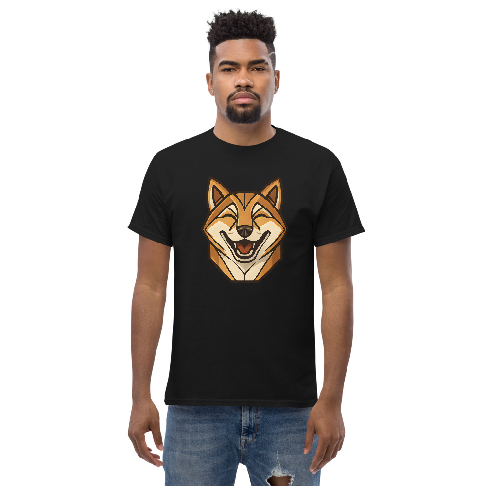 Shiba Inu in Art Deco style with breed colors - Image 9