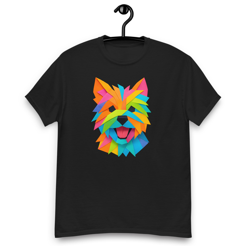 West Highland White Terrier in origami paper style with bright colors - Image 9