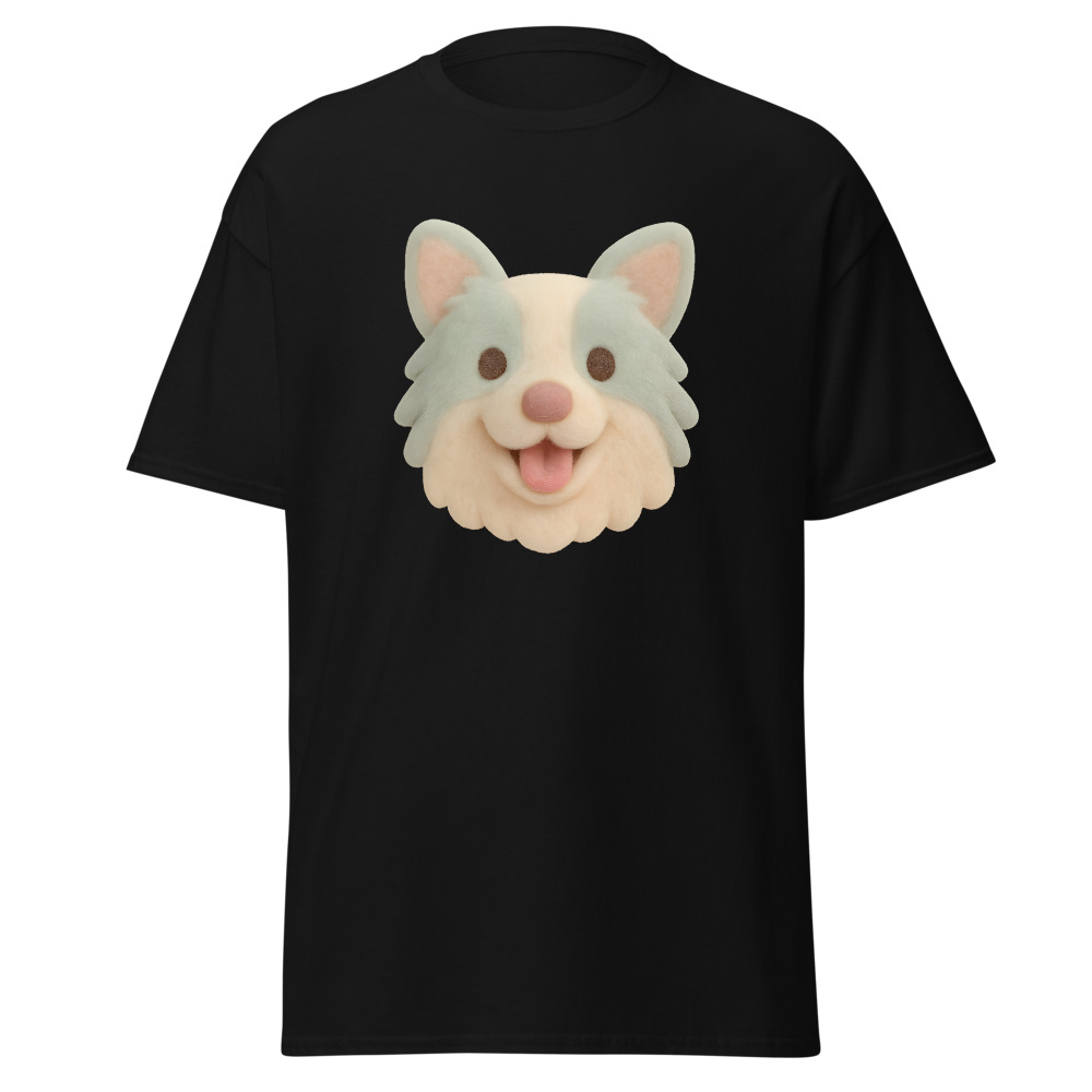 Border Collie in dollhouse style with soft pastel colors - Image 8