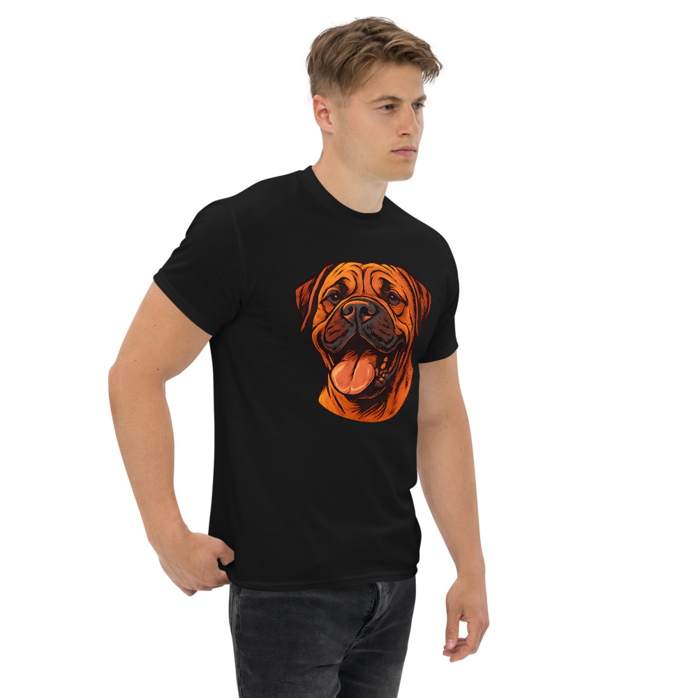 Mastiff in comic book style with warm colors - Image 9