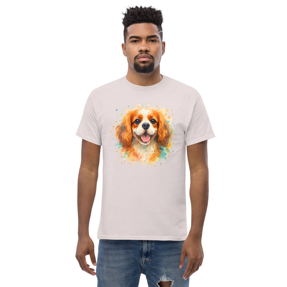 Cavalier King Charles Spaniel in Watercolor Splash style with vibrant colors - Image 3