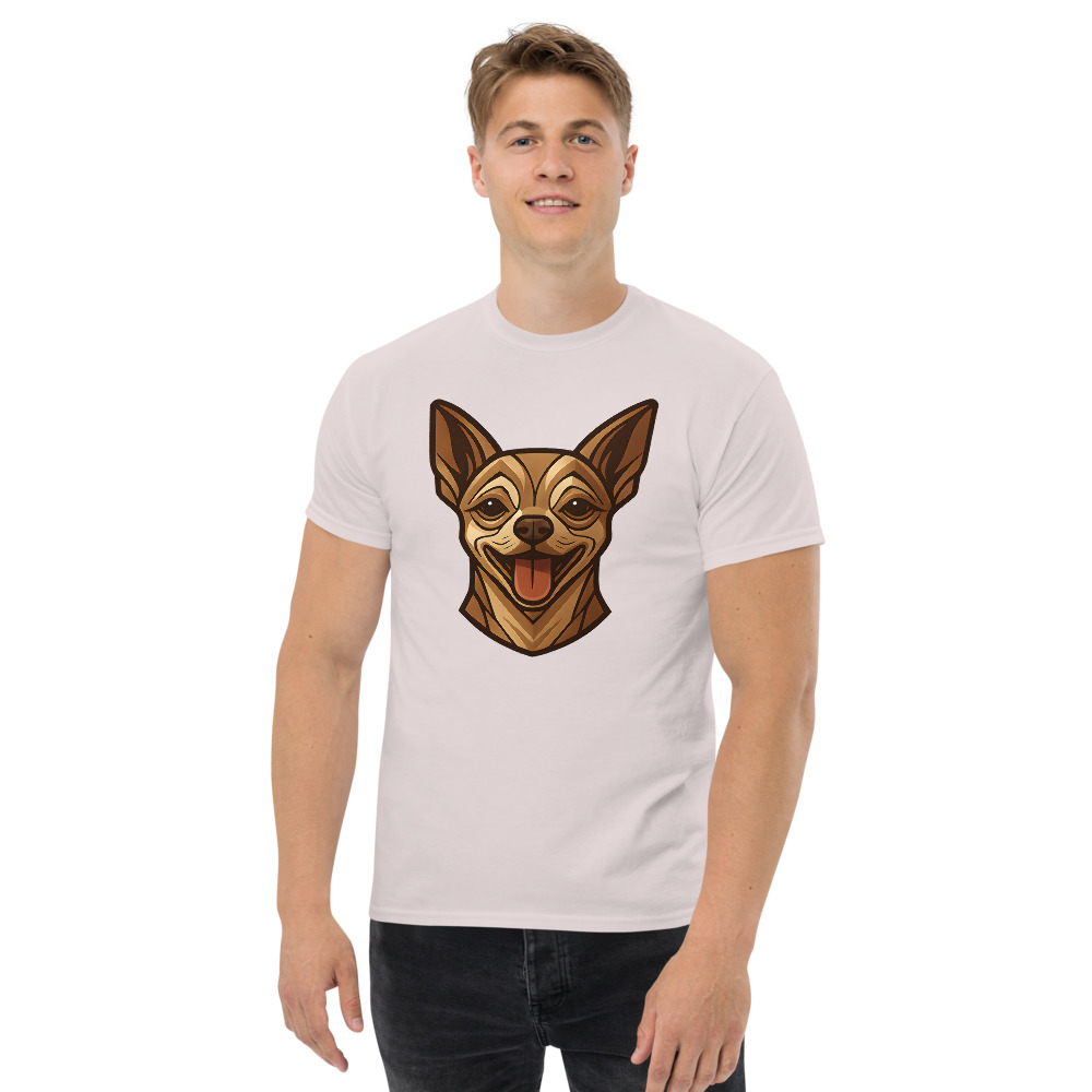 Chihuahua in Art Deco style with breed colors - Image 3