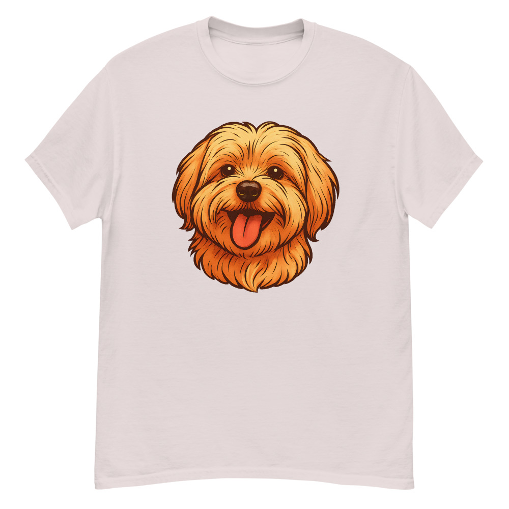 Maltese Dog in comic book style with warm colors - Image 7