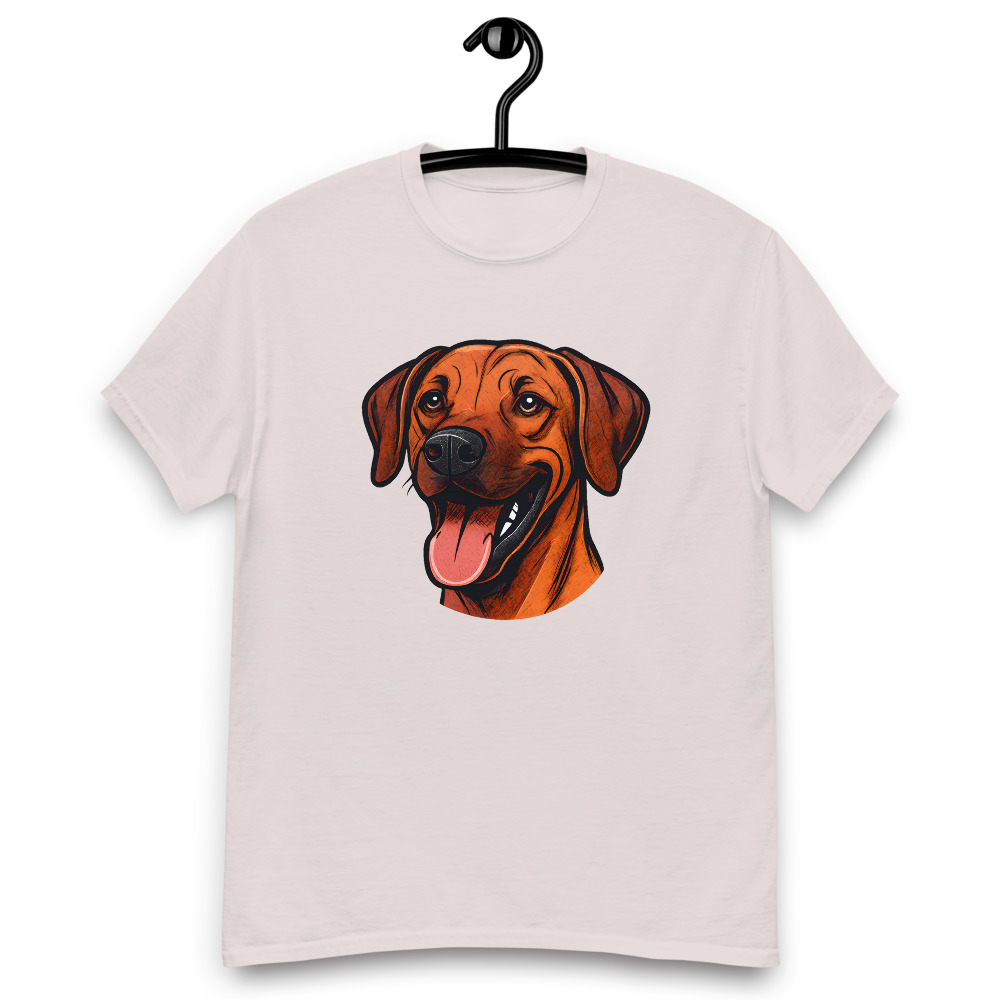 Rhodesian Ridgeback in comic book style with warm colors - Image 6