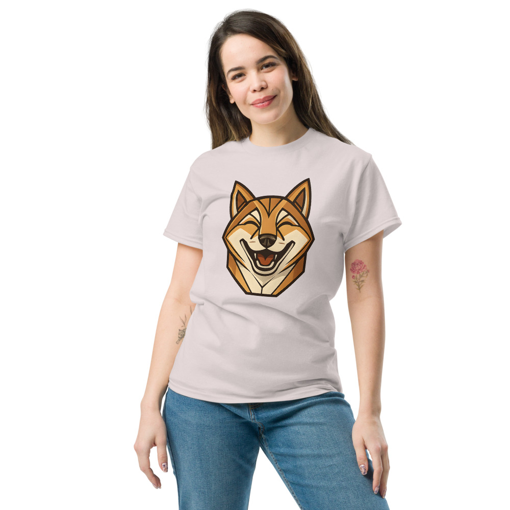 Shiba Inu in Art Deco style with breed colors - Image 7