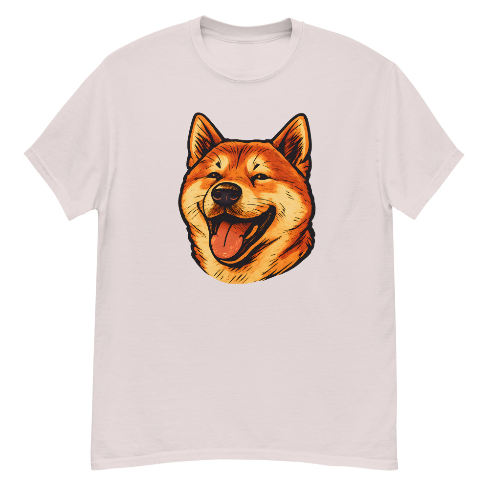 Akita in comic book style with warm colors - Image 5