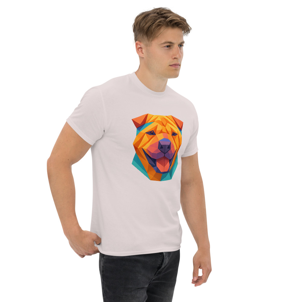 Chinese Shar-Pei in origami paper style with bright colors - Image 5