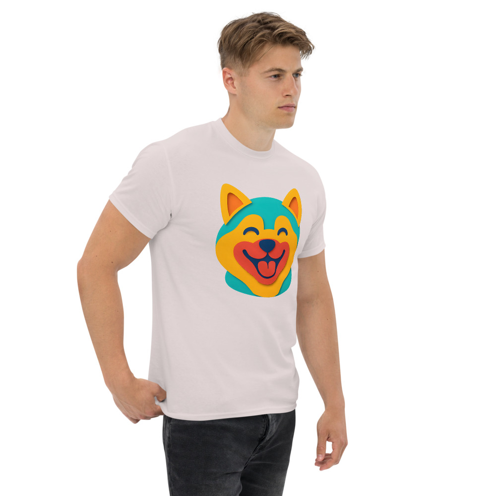 Shiba Inu in paper cutout style with bright colors - Image 6