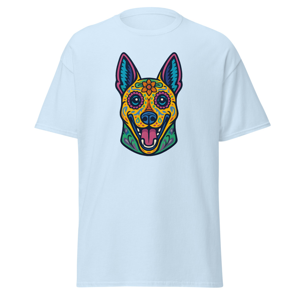 Belgian Malinois in Day of Dead style with bright colors - Image 5