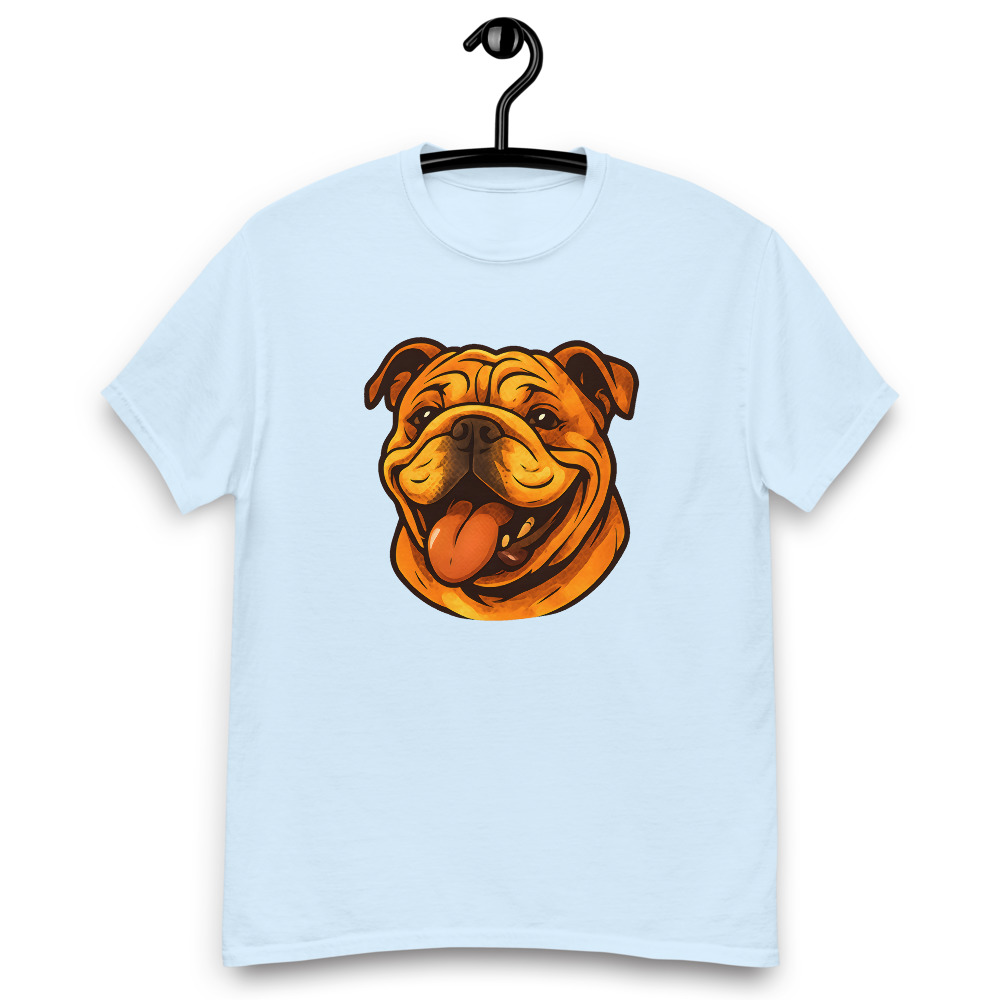 Bulldog in comic book style with warm colors - Image 7