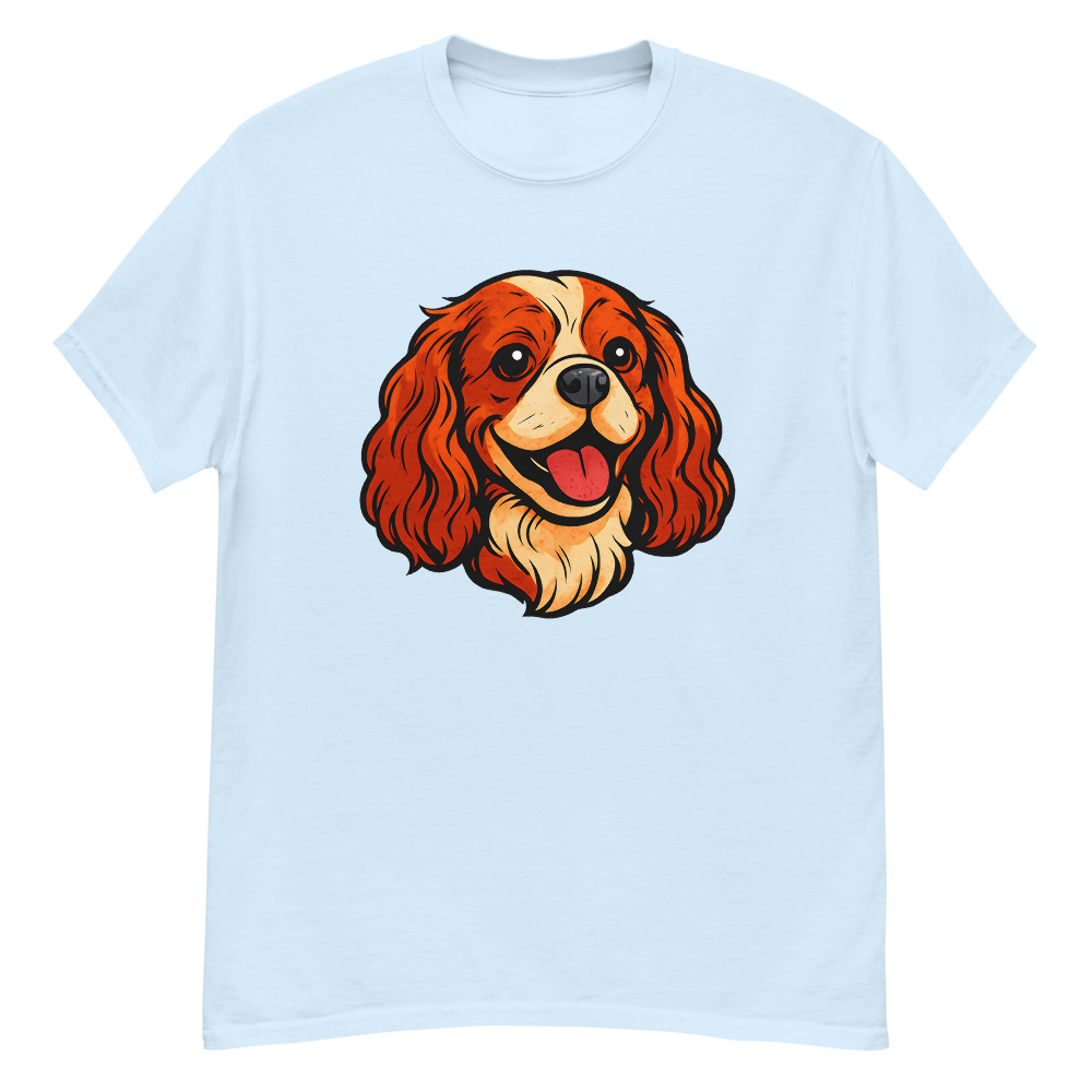 Cavalier King Charles Spaniel in comic book style with warm colors - Image 6