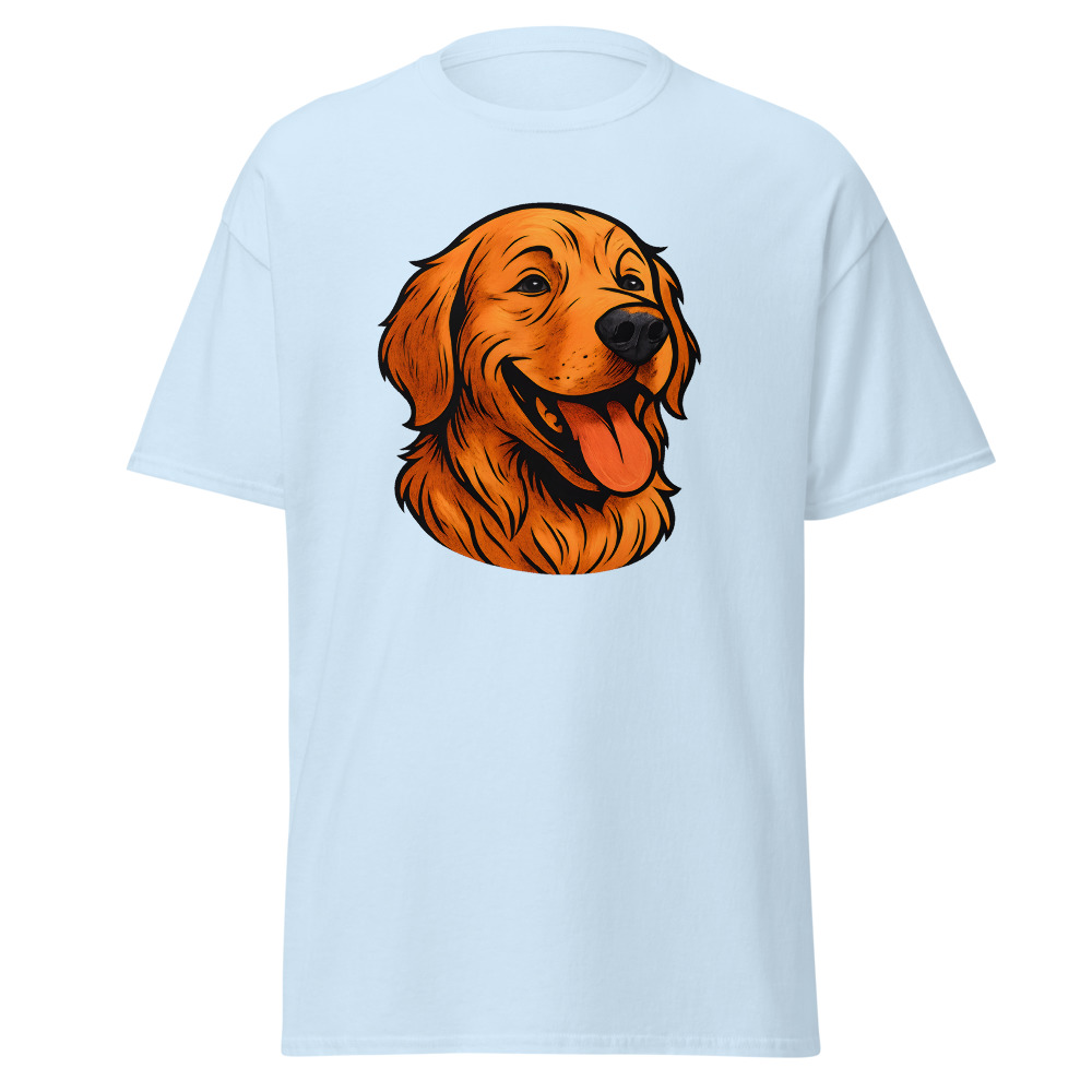 Golden Retriever in comic book style with warm colors - Image 3
