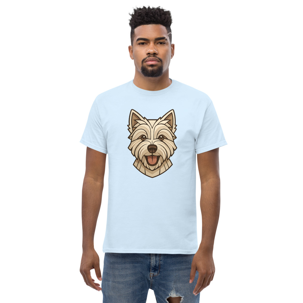 West Highland White Terrier in Art Deco style with breed colors - Image 4