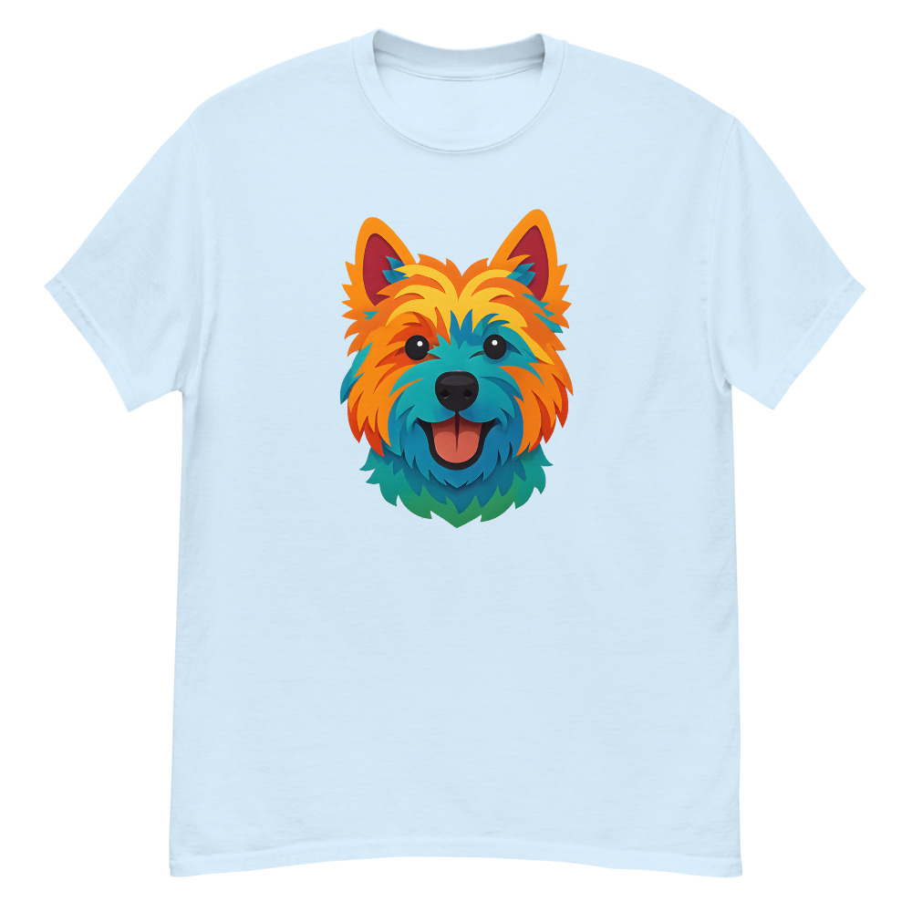 West Highland White Terrier in paper cutout style with bright colors - Image 6