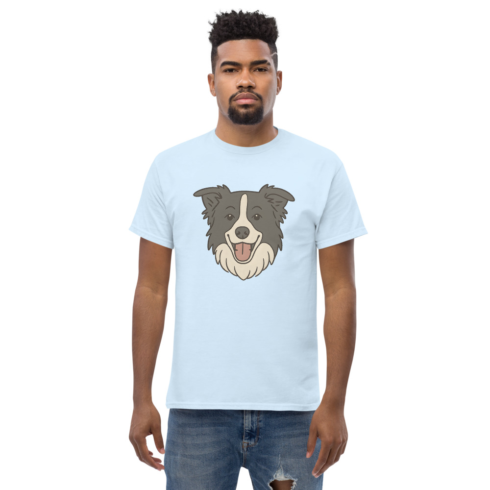Border Collie in scientific diagram style with muted colors - Image 4