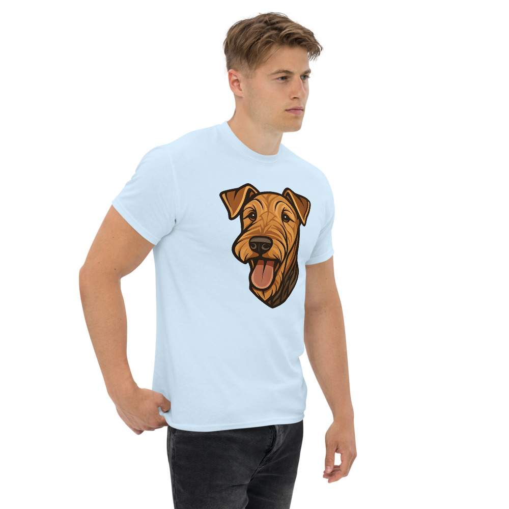 Airedale Terrier in Art Deco style with breed colors - Image 5