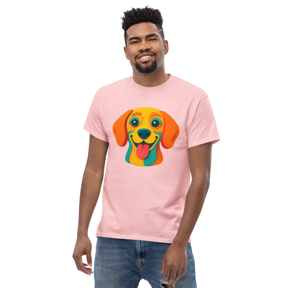 Beagle in paper cutout style with bright colors - Image 3