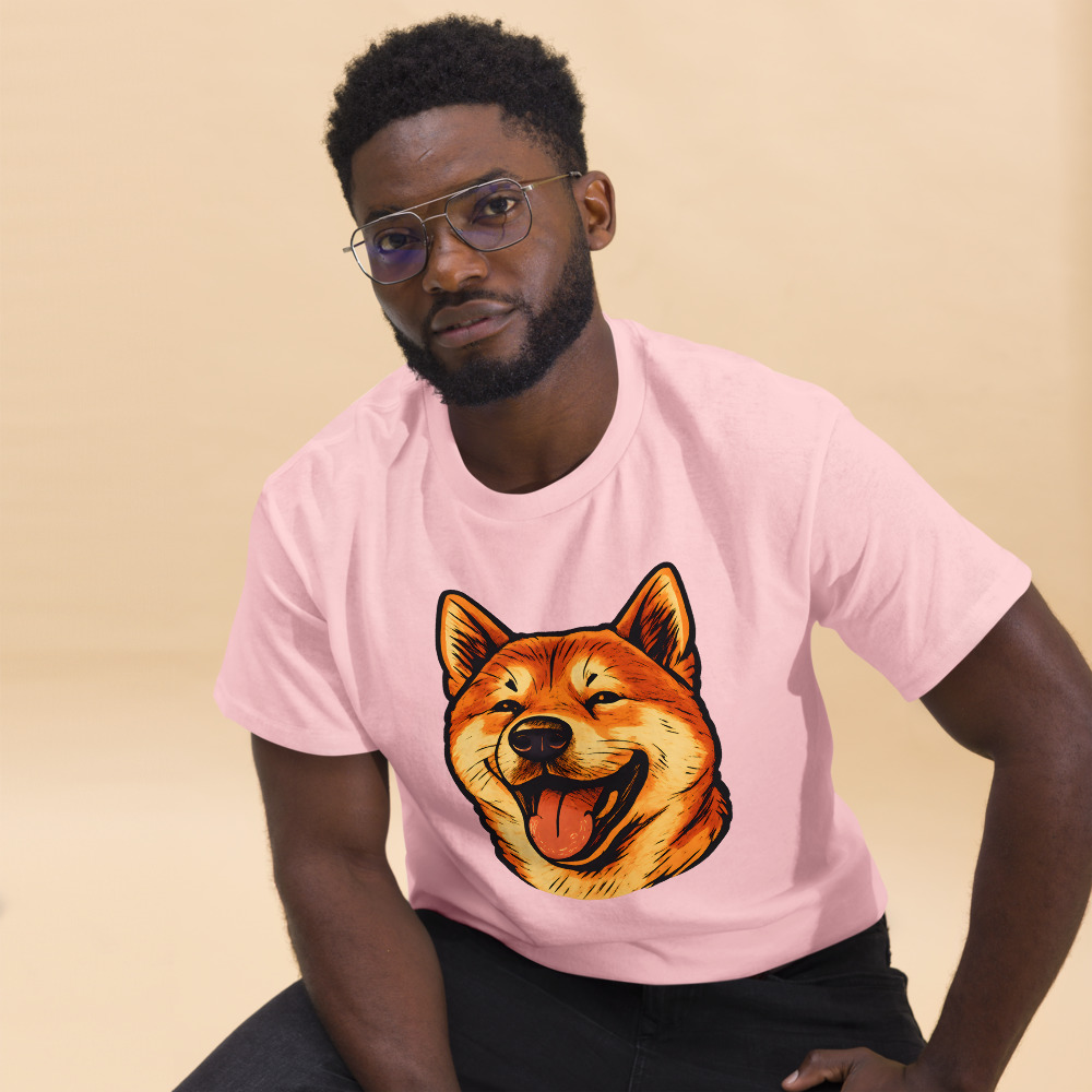 Akita in comic book style with warm colors - Image 7