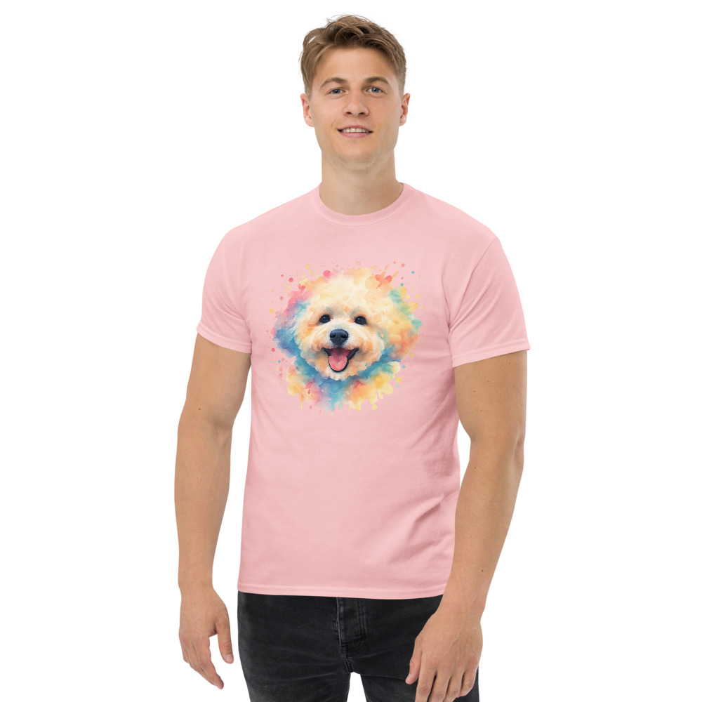 Bichon Frise in watercolor splash style with colorful splashes - Image 3