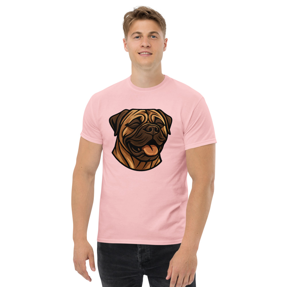 Bullmastiff in Art Deco style with common breed colors - Image 6