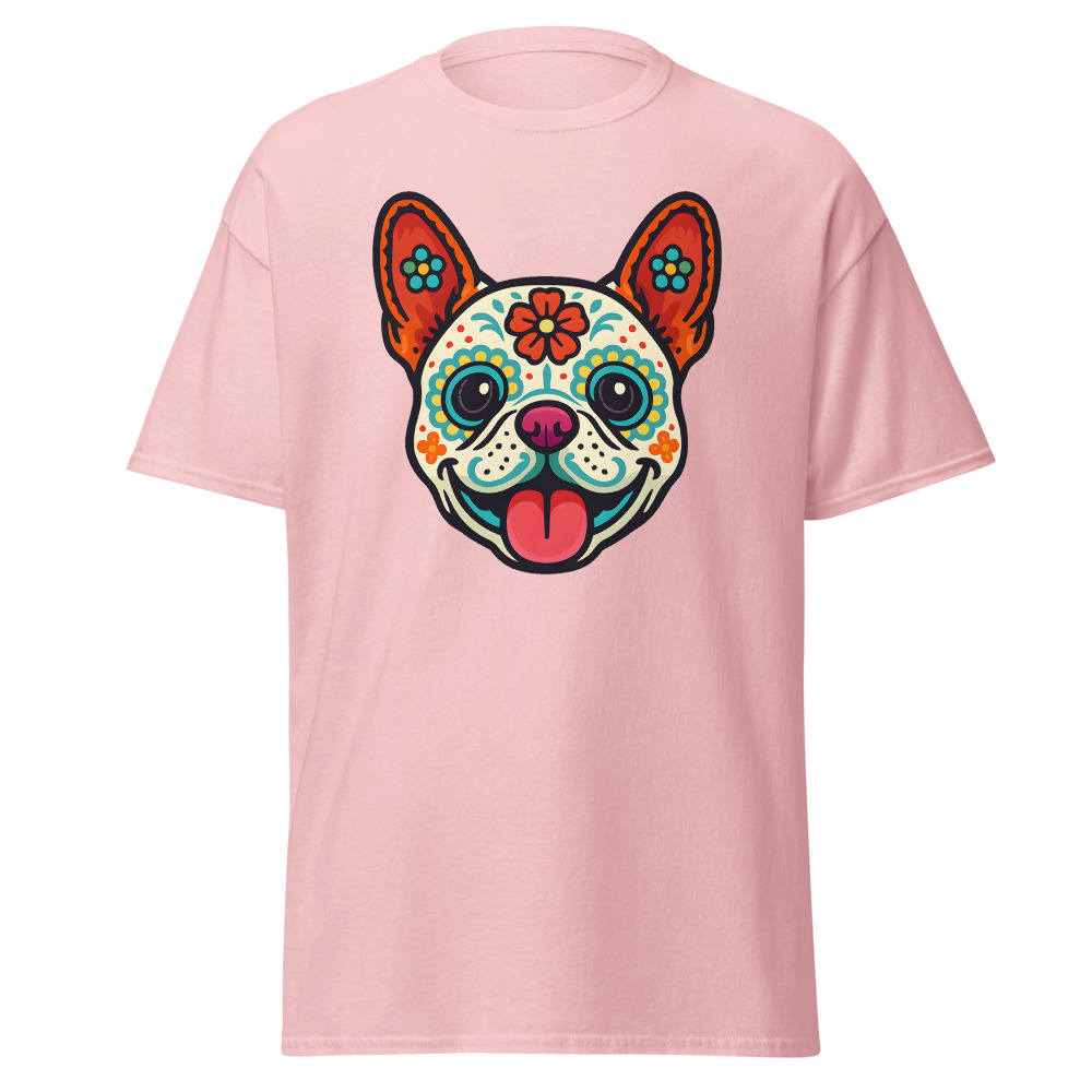 French Bulldog in Day of Dead style with bright colors - Image 4
