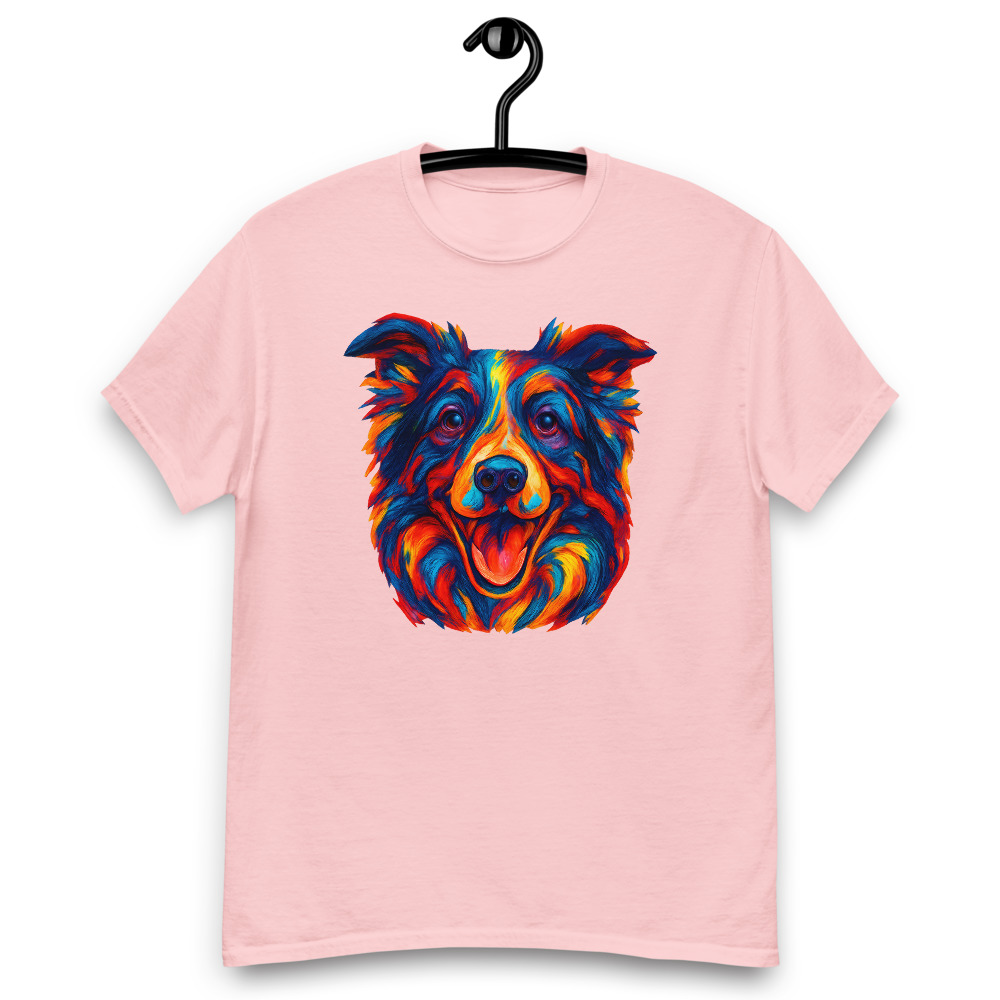 Border Collie expressionist art with intense emotional colors - Image 4