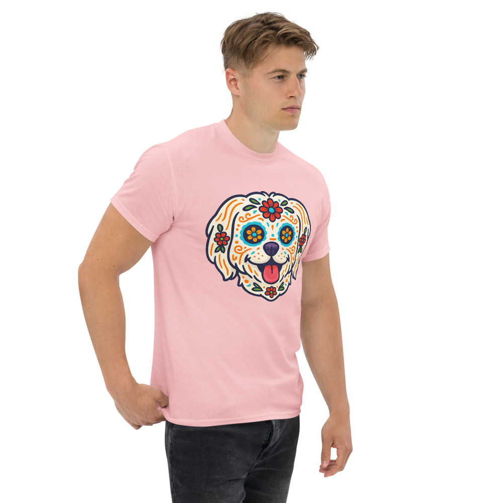 Maltese Dog in Day of Dead style with bright colors - Image 3