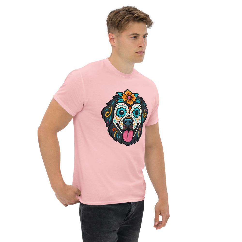Newfoundland Dog in Day of Dead style with bright colors - Image 4
