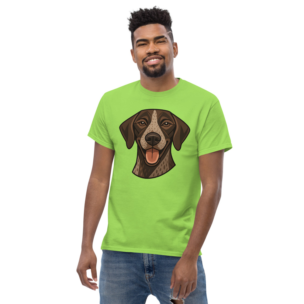 German Shorthaired Pointer in Art Deco style with breed colors - Image 5