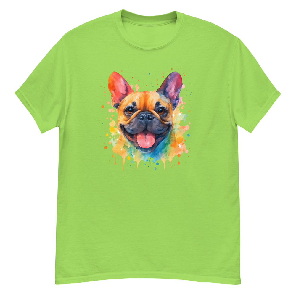 French Bulldog Watercolor Splash in vibrant colors - Image 6