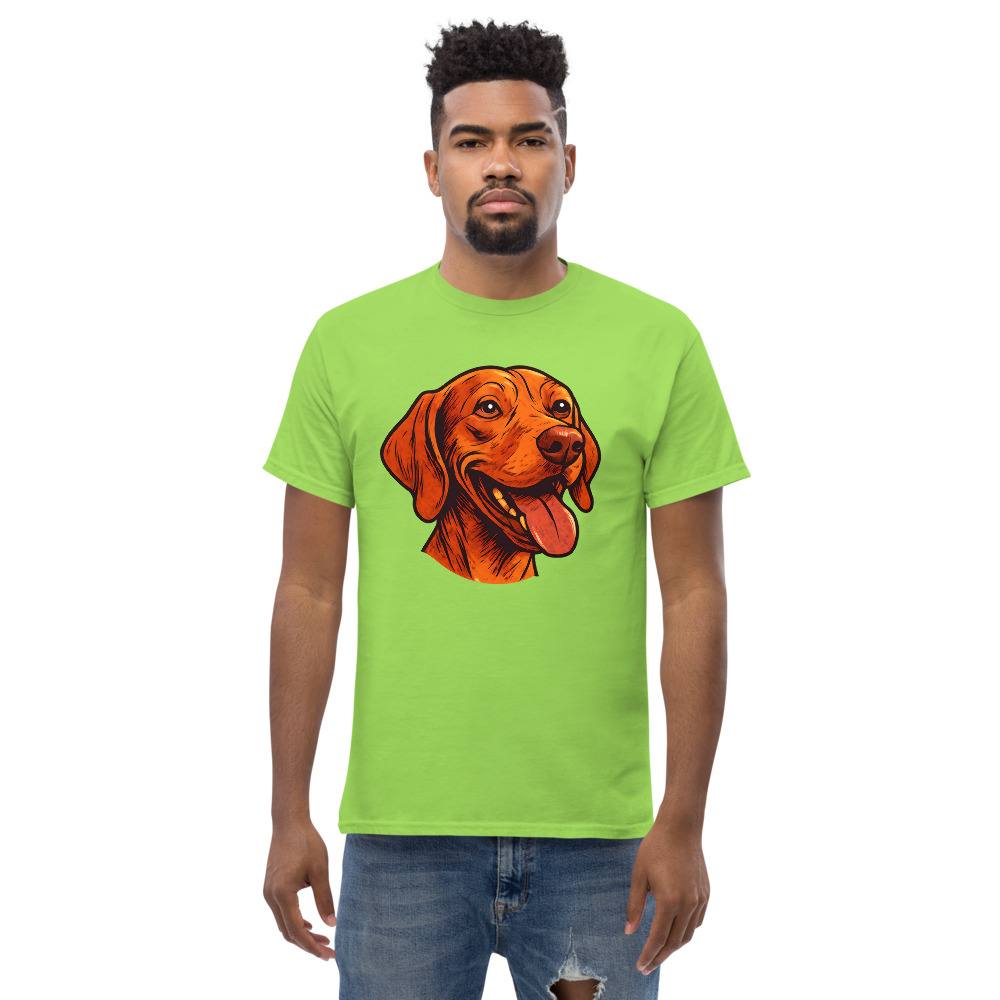 Vizsla in comic book style with warm colors - Image 6