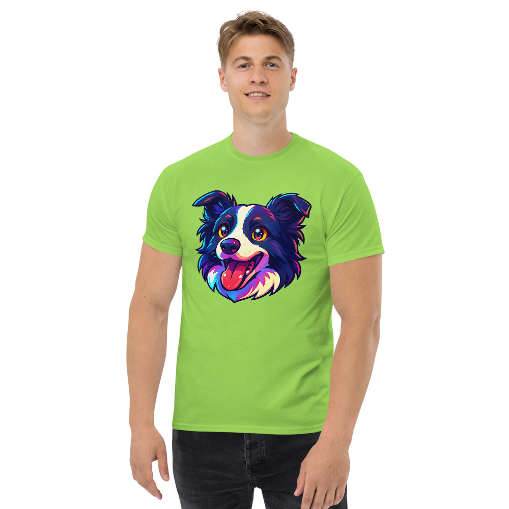 Border Collie in anime style with vivid saturated colors - Image 3