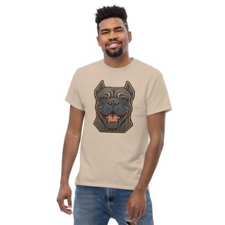 Cane Corso in Art Deco style with breed colors