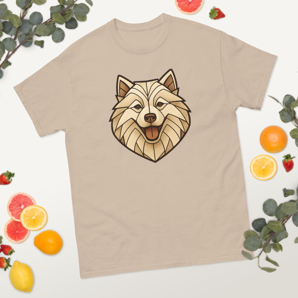Samoyed in Art Deco style with breed colors - Image 3