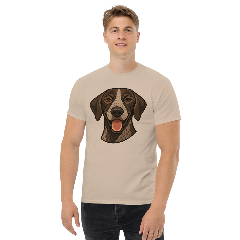 German Shorthaired Pointer in Art Deco style with breed colors - Image 4