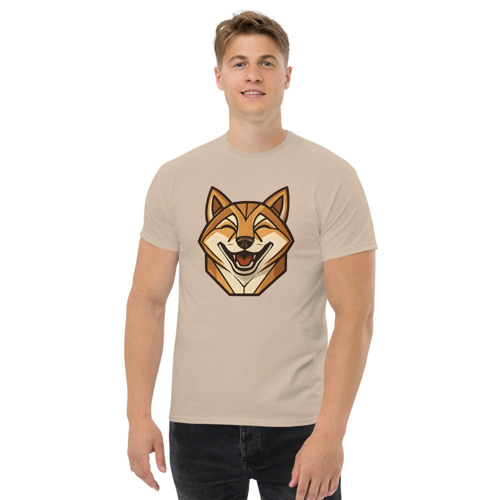 Shiba Inu in Art Deco style with breed colors - Image 5