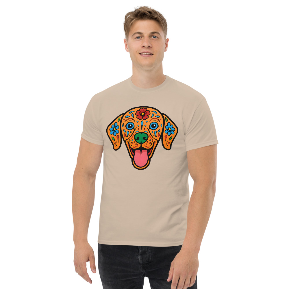 Vizsla in Day of Dead style with bright colors - Image 5
