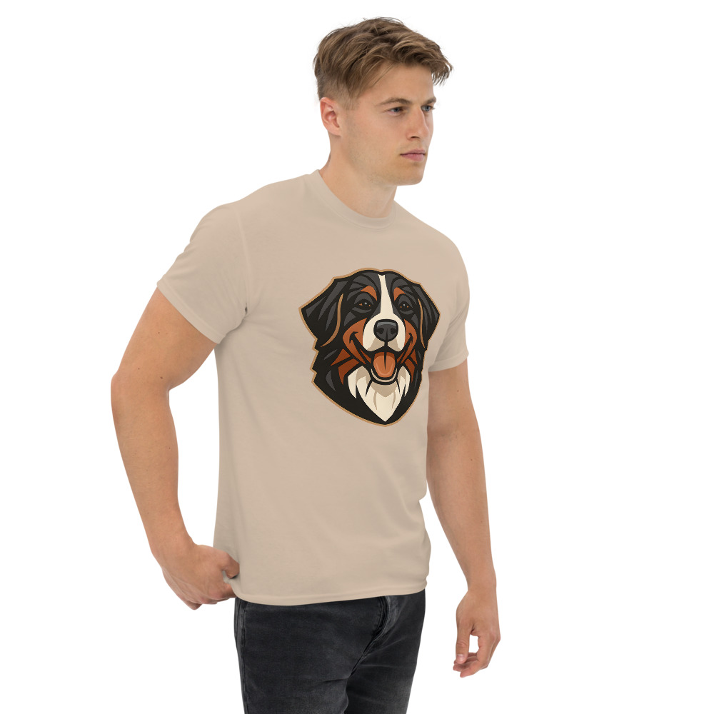 Bernese Mountain Dog Art Deco design with breed colors - Image 7