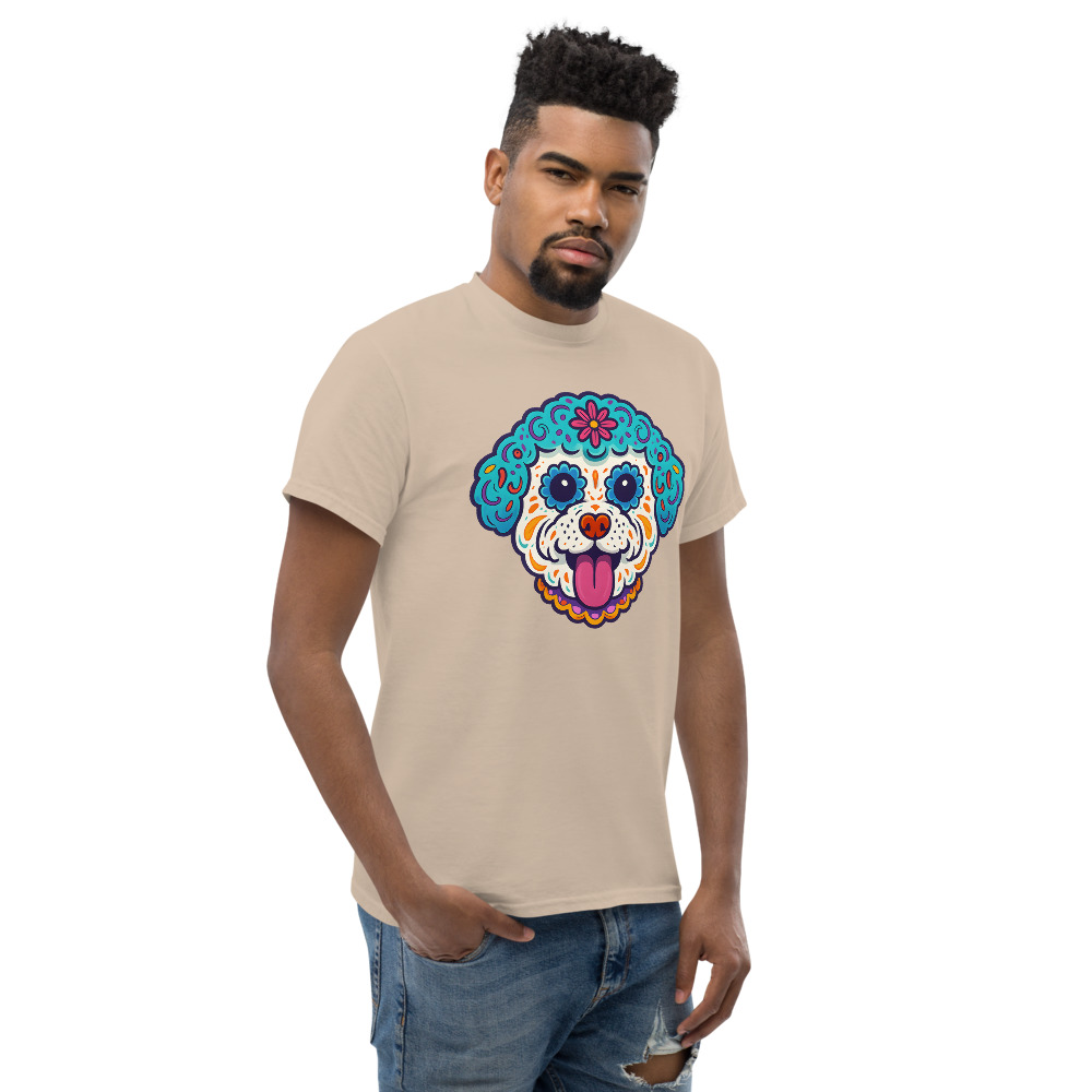 Bichon Frise in Day of Dead style with bright colors - Image 7