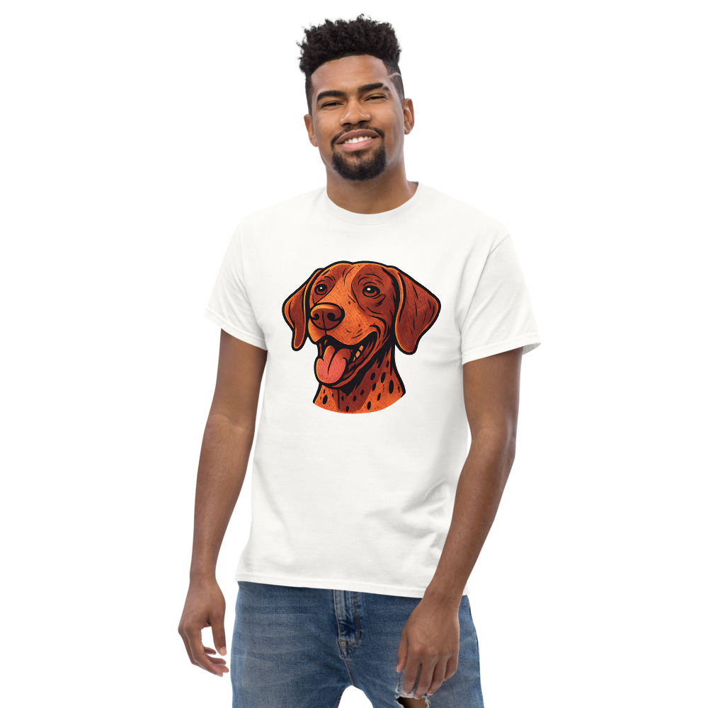 German Shorthaired Pointer in comic book style with warm colors - Image 8