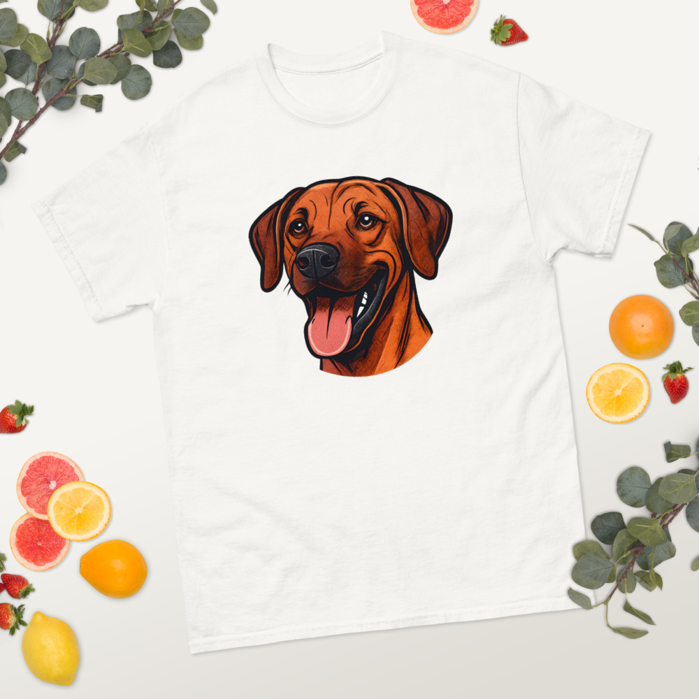 Rhodesian Ridgeback in comic book style with warm colors - Image 9