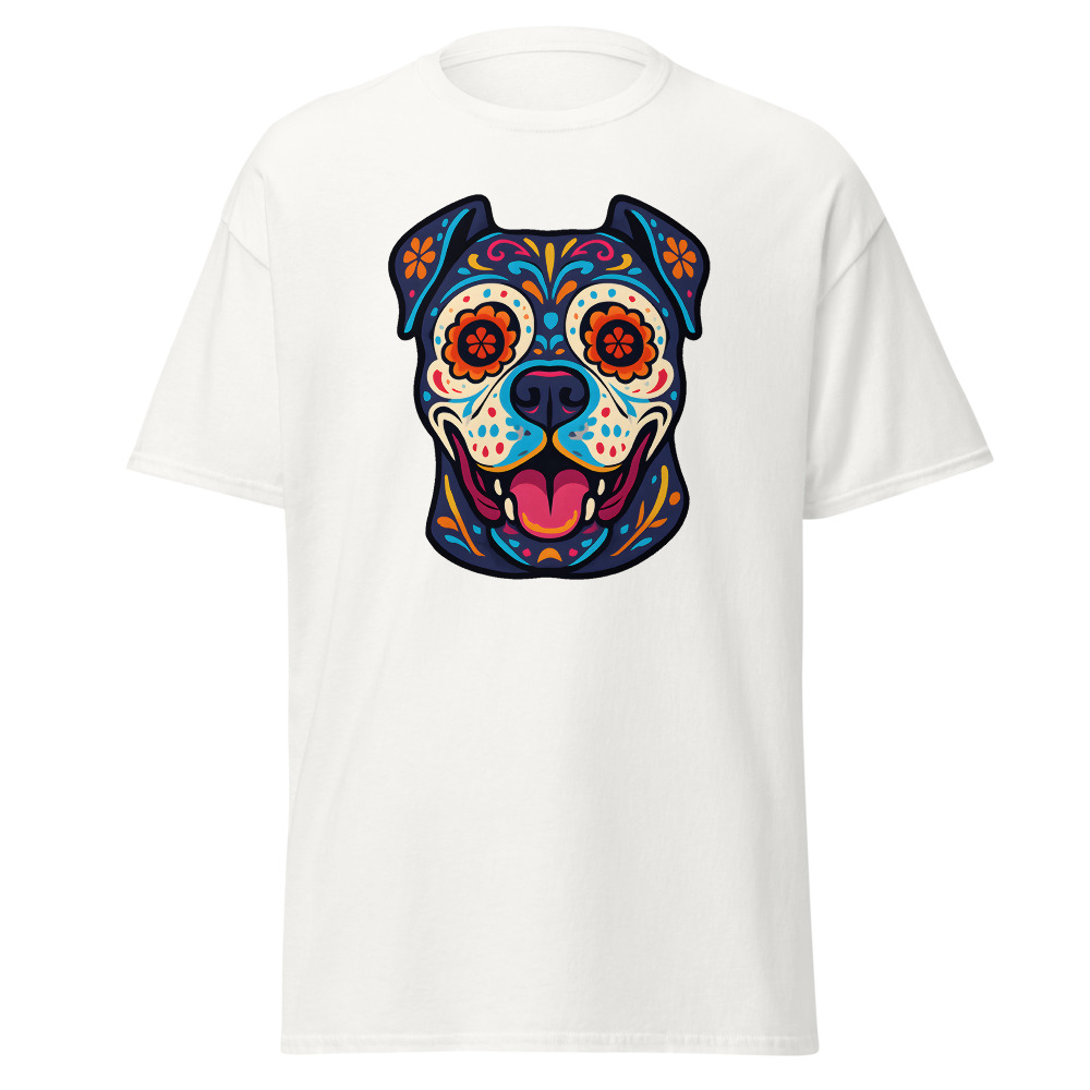 Cane Corso in Day of Dead style with bright colors - Image 8