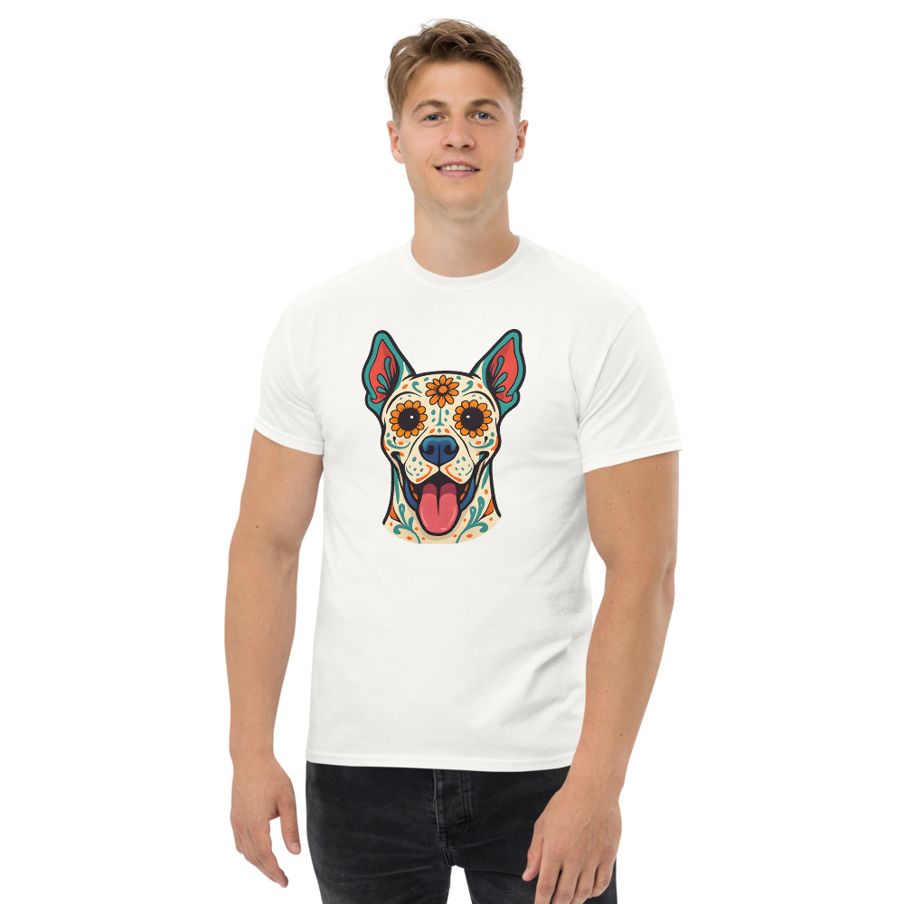 Great Dane in Day of Dead style with bright colors - Image 8