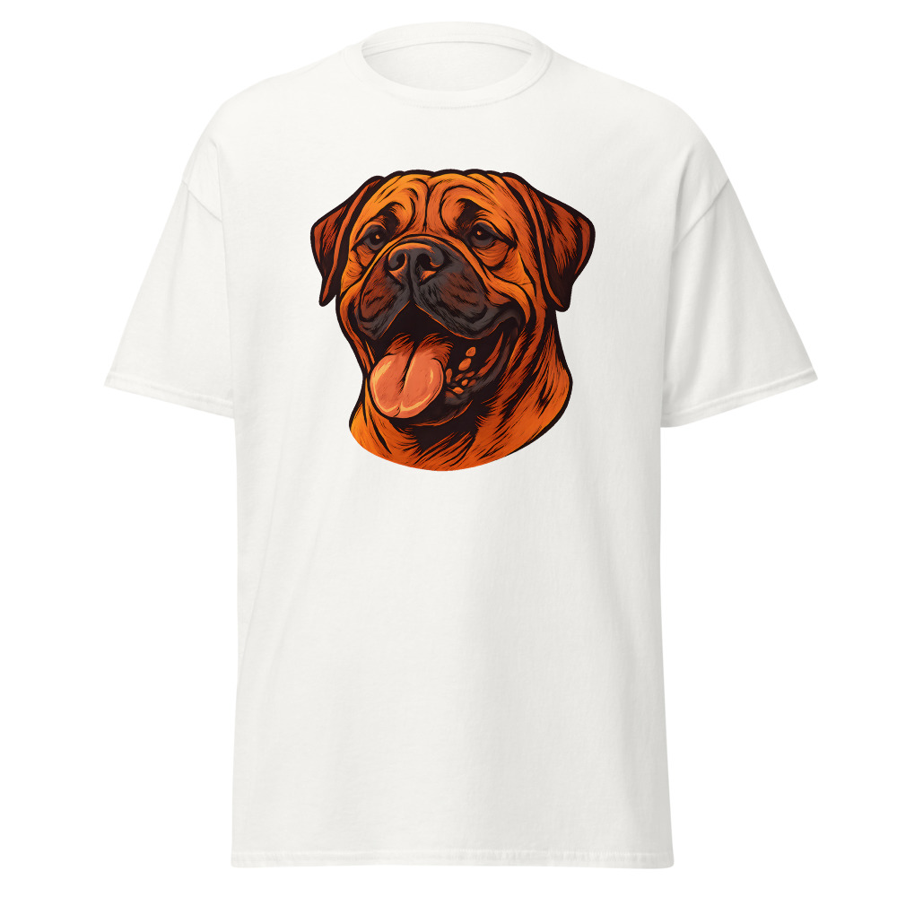 Mastiff in comic book style with warm colors - Image 8