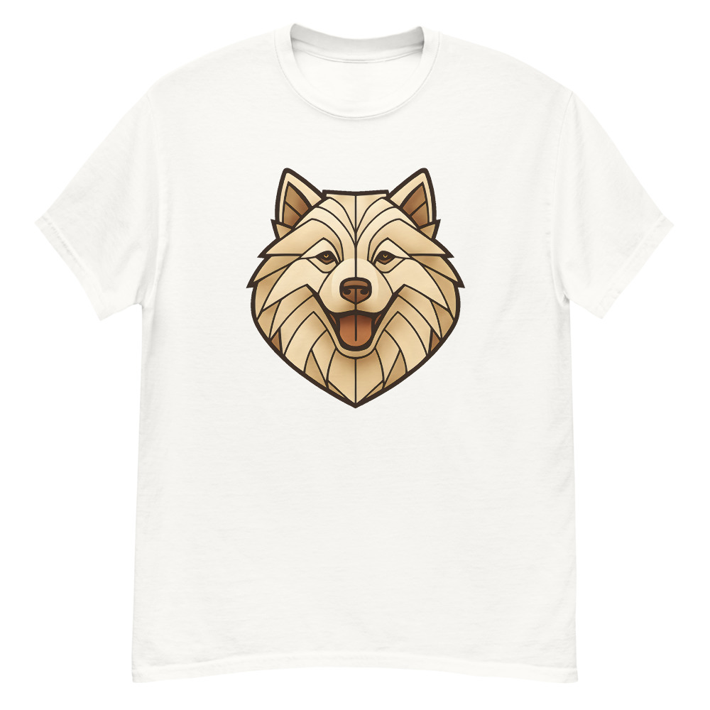 Samoyed in Art Deco style with breed colors - Image 8