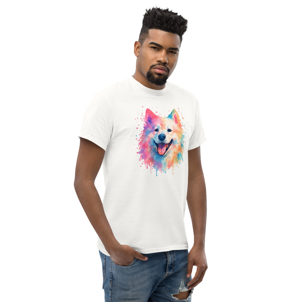 Samoyed in Watercolor Splash style with vibrant colors - Image 9