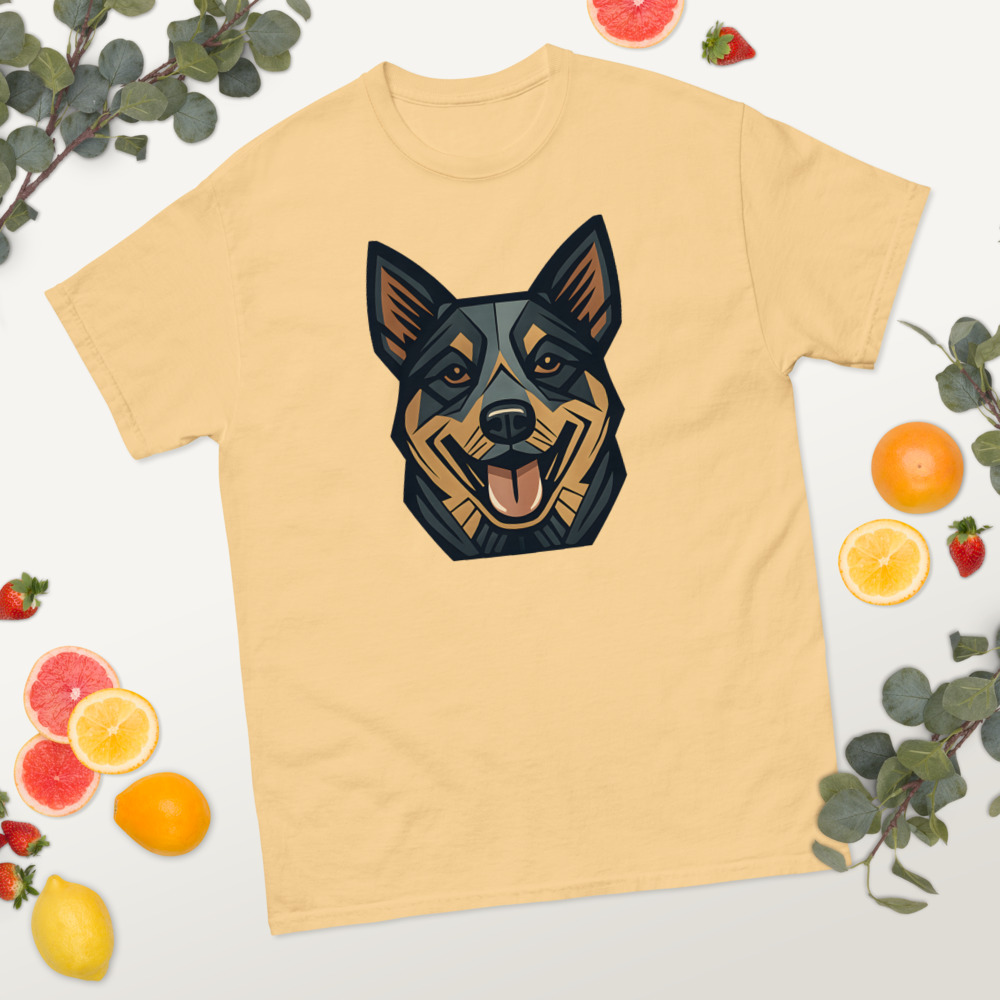 Australian Cattle Dog in Art Deco style with common breed colors - Image 5