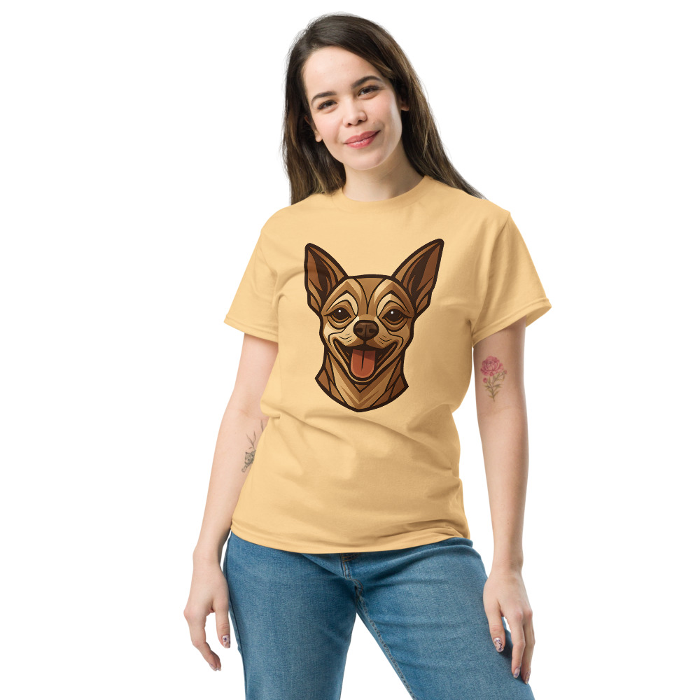 Chihuahua in Art Deco style with breed colors - Image 4