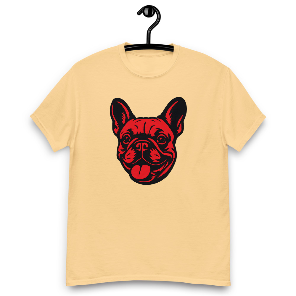 French Bulldog in Pop Art style with Bright Red and Deep Black - Image 5